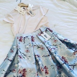 Ted Baker blush blouse